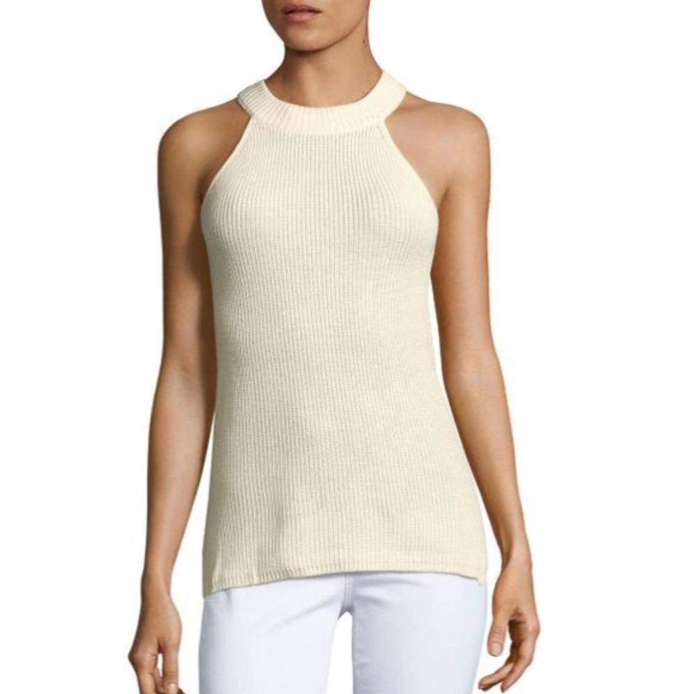 NWOT ATM silk and cashmere ribbed knit tank